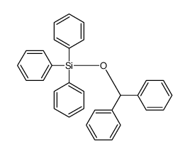 benzhydryloxy(triphenyl)silane结构式