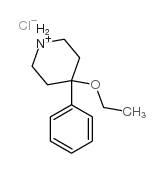 Piperidine,4-ethoxy-4-phenyl-, hydrochloride (1:1)结构式