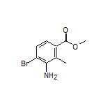 Methyl 3-Amino-4-bromo-2-methylbenzoate Structure