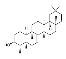 3β-hydroxyfriedol-7-ene Structure