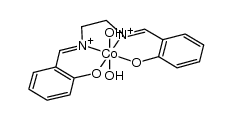 [(aqua)(Co(III))(sal2en)]hydroxide Structure