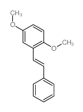 Benzene,1,4-dimethoxy-2-(2-phenylethenyl)-结构式