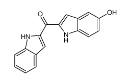 (5-hydroxy-1H-indol-2-yl)-(1H-indol-2-yl)methanone Structure