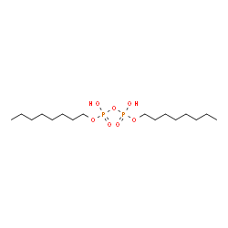 Dioctyl dihydrogen diphosphate structure