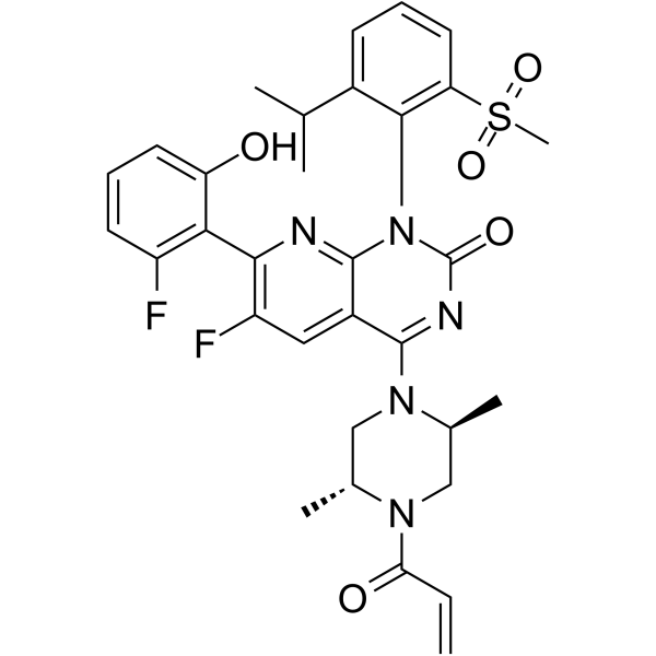 KRAS G12C inhibitor 45 Structure