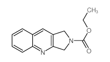 ethyl 1,3-dihydropyrrolo[3,4-b]quinoline-2-carboxylate Structure