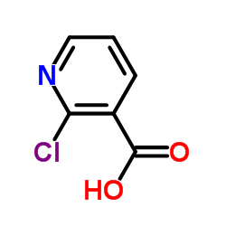 2-Chloronicotinic acid Structure