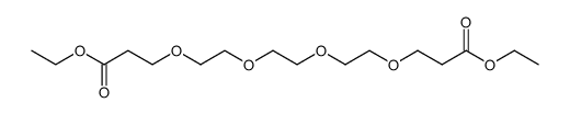 4,7,10,13-tetraoxa-hexadecanedioic acid diethyl ester结构式