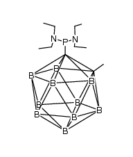 1-(p(n(c2h5)2)2)-2-(ch3)-1.2-c2b10h10 Structure