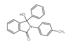 3-hydroxy-2-(4-methylphenyl)-3-phenyl-isoindol-1-one Structure