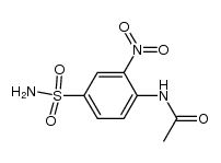 4-acetylamino-3-nitro-benzenesulfonic acid amide Structure