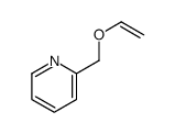 2-(ethenoxymethyl)pyridine Structure