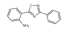 [2-(3-phenyl-1,2,4-oxadiazol-5-yl)phenyl]amine structure