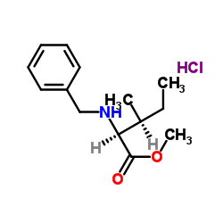 Methyl N-benzyl-L-isoleucinate hydrochloride (1:1)图片