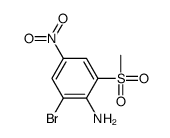 2-bromo-6-(mesyl)-4-nitroaniline picture