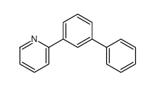 2-(3-phenylphenyl)pyridine Structure