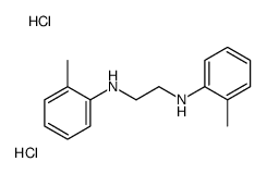 N,N'-bis(2-methylphenyl)ethane-1,2-diamine,dihydrochloride Structure