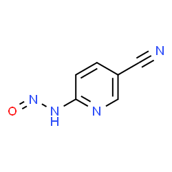 3-Pyridinecarbonitrile,6-(nitrosoamino)-(9CI) Structure