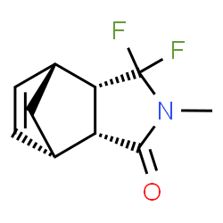 4,7-Methano-1H-isoindol-1-one,3,3-difluoro-2,3,3a,4,7,7a-hexahydro-2-methyl-,(3aR,4S,7R,7aS)-rel-(9CI) picture