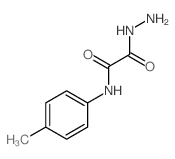 2-肼基-N-(4-甲基苯基)-2-氧代乙酰胺图片