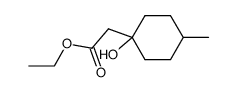 ethyl (1-hydroxy-4-methylcyclohexyl)acetate Structure