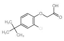 (4-tert-butyl-2-chlorophenoxy)acetic acid picture