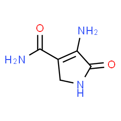 1H-Pyrrole-3-carboxamide,4-amino-2,5-dihydro-5-oxo-(9CI)结构式