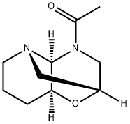 (2R)-2,3,4,4aβ,6,7,8,8aβ-Octahydro-4-acetyl-2,5α-methano-5H-pyrido[3,2-b]-1,4-oxazine picture