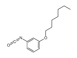 1-heptoxy-3-isocyanatobenzene Structure