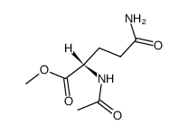 Nα-Acetylglutamine methyl ester Structure