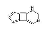 1H-Cyclopenta[3,4]cyclobuta[1,2-d]pyrimidine (9CI) structure