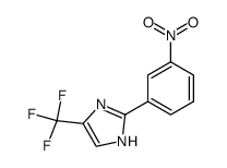 1H-IMIDAZOLE, 2-(3-NITROPHENYL)-5-(TRIFLUOROMETHYL)- picture