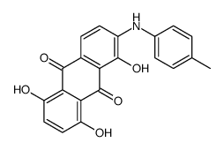 1,5,8-trihydroxy-2-(4-methylanilino)anthracene-9,10-dione Structure