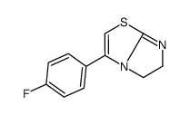 3-(4-fluorophenyl)-5,6-dihydroimidazo[2,1-b][1,3]thiazole Structure