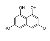 6-methoxynaphthalene-1,3,8-triol结构式