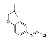 chloro-[4-(2,2-dimethylpropoxy)phenyl]diazene Structure