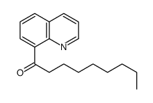 1-quinolin-8-ylnonan-1-one Structure