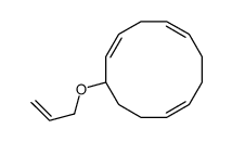 12-prop-2-enoxycyclododeca-1,4,8-triene Structure