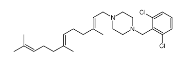 1-(2,6-Dichlorobenzyl)-4-(3,7,11-trimethyl-2,6,10-dodecatrienyl)piperazine picture