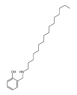 2-[(hexadecylamino)methyl]phenol结构式