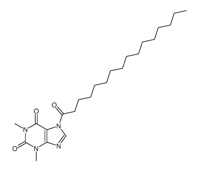 1H-Purine-2,6-dione,3,7-dihydro-1,3-dimethyl-7-(1-oxohexadecyl)- picture