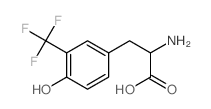 Tyrosine,3-(trifluoromethyl)- structure