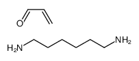 hexane-1,6-diamine,prop-2-enal Structure