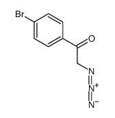 2-azido-1-(4-bromophenyl)ethanone Structure