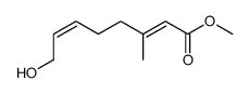 methyl (2E,6Z)-8-hydroxy-3-methylocta-2,6-dienoate Structure