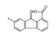 7-iodo-9-oxofluorene-1-carboxylic acid结构式