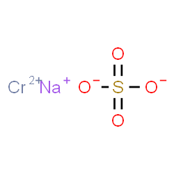 Sulfuric acid, chromium sodium salt, basic structure