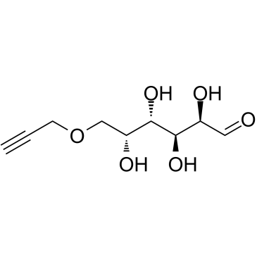 6-O-2-Propyn-1-yl-D-galactose Structure