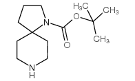 tert-Butyl 1,8-diazaspiro[4.5]decane-1-carboxylate Structure