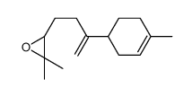 2,2-dimethyl-3-[3-(4-methylcyclohex-3-en-1-yl)but-3-enyl]oxirane Structure